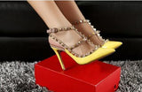 Women Leather High Heel