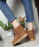 Women Waterproof Boots Light Tan