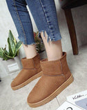 Women Waterproof Boots Light Tan