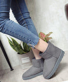 Women Waterproof Boots Grey